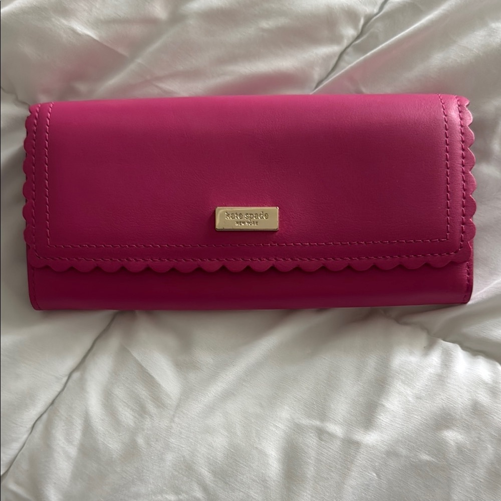 Kate Spade Pink Leather Wallet